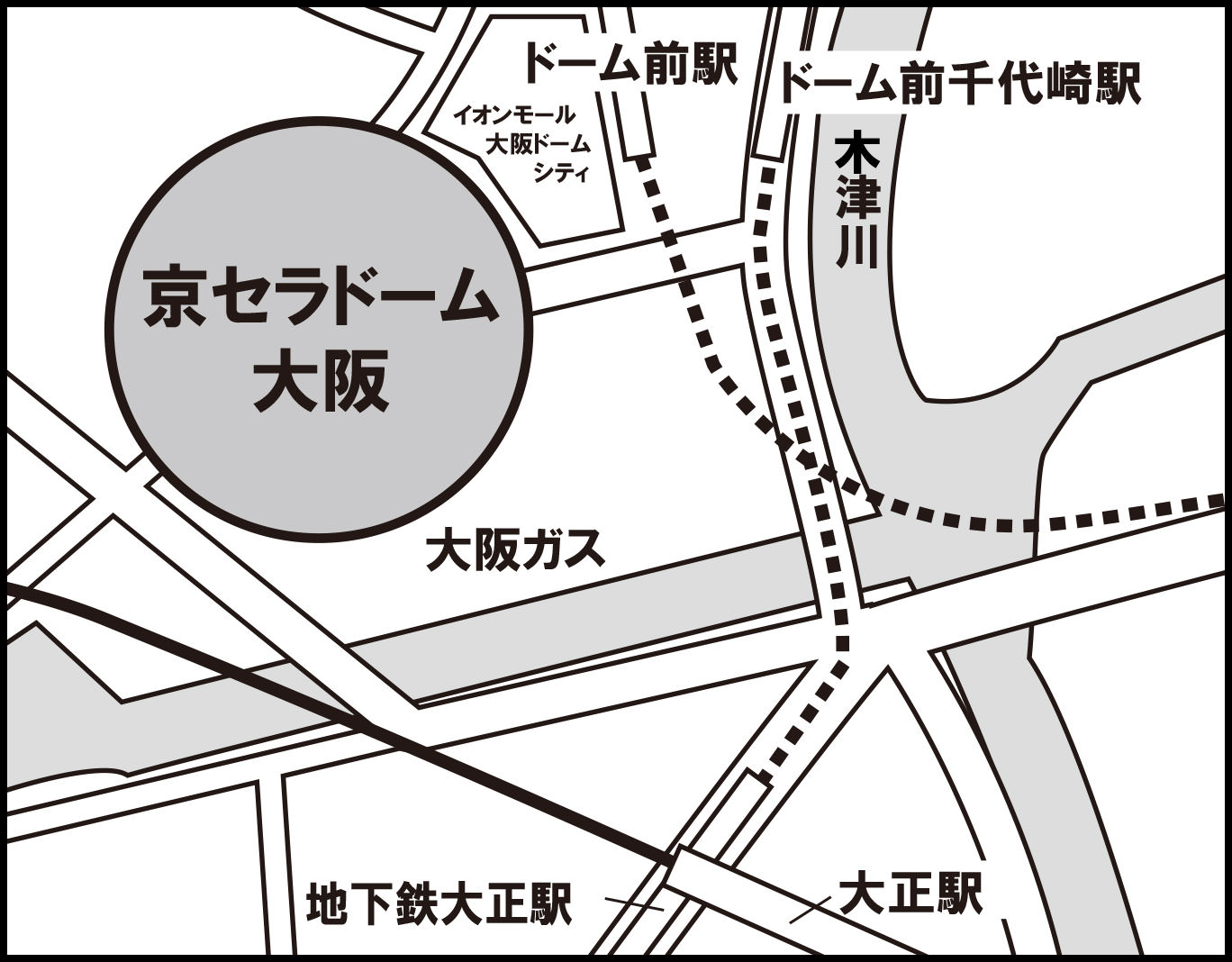 京セラドーム大阪地図